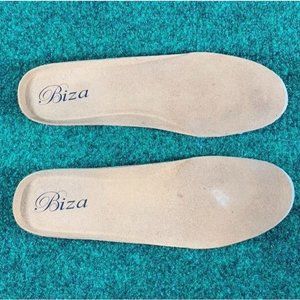 BIZA Casual Full Lenght Insole Memory Foam &‎ Cork Womens Sz 10